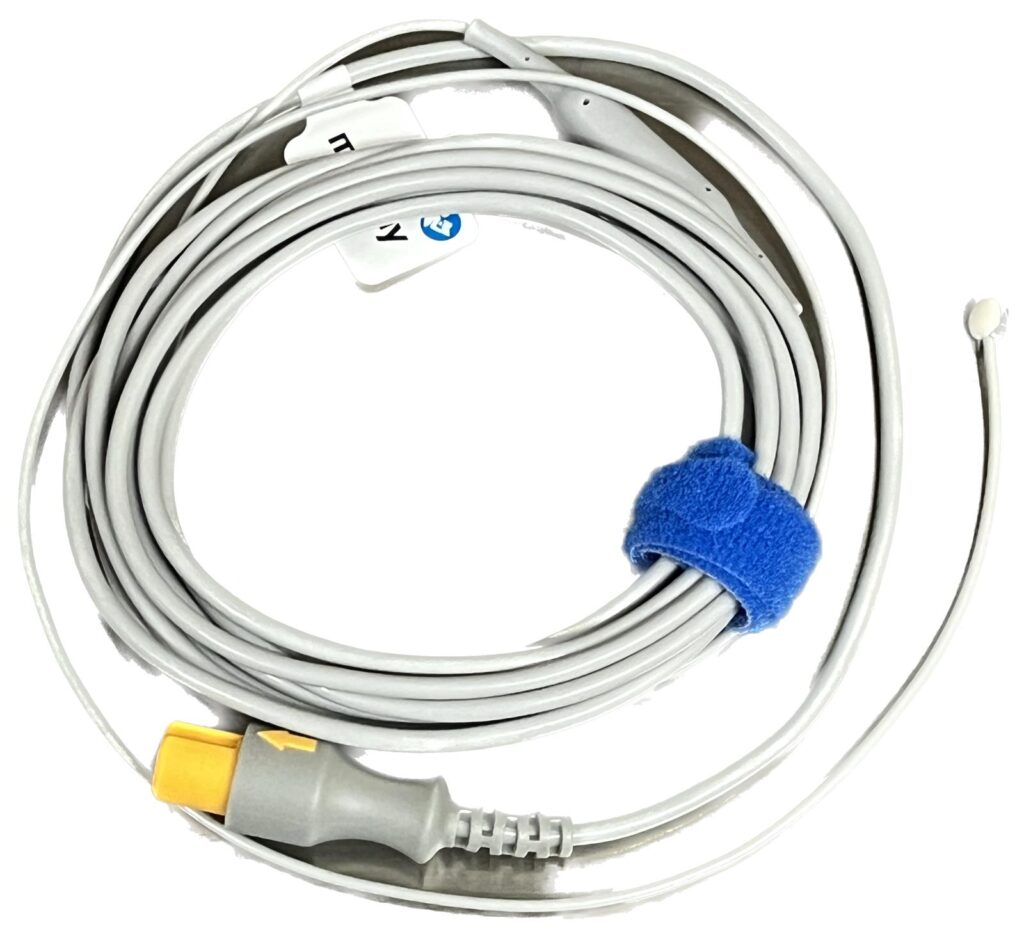 Temperaturhautsonde